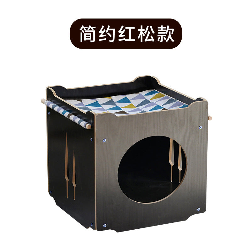 Wholesale cat litter, cat hammock cat tree cat box closed Yueshang cat litter cat pad