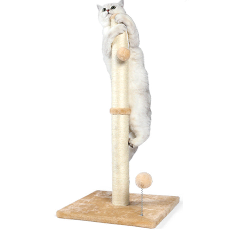 Wholesale Vertical Cat Scratch Post Sisal Grinding Claw Durable cat climbing frame Cat Scratch Board cat tree  Cat Toys