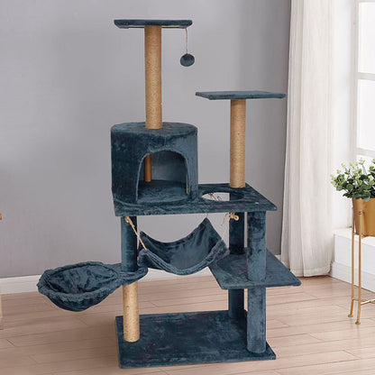 Wholesale Pet Toys Wooden Cat Nest Cat Tree Cat Scratch Post Cat Hammock Cat Climbing Lookout Cat Climbing Frame