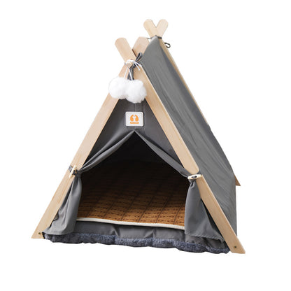 Wholesale Pet Tent Kennel Four Seasons Universal Cat Delivery Room Closed Pine Winter Warm Cat Tent Cat Nest