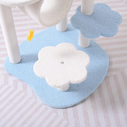 Wholesale cat climbing frame cat home toys multi-layer cat jumping platform cloud scratching board cat rest table