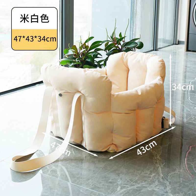 Wholesale Multifunctional Pet Car Wrap Cat and Dog Universal Export Car Fabric Easy Cleaning Pet Nest Portable Household