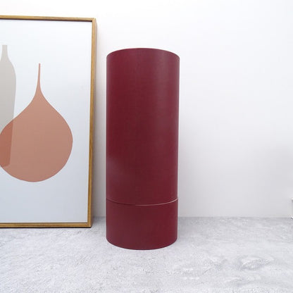 Direct supply cylindrical wood paper tube biodegradable wooden pet memorial funeral urn