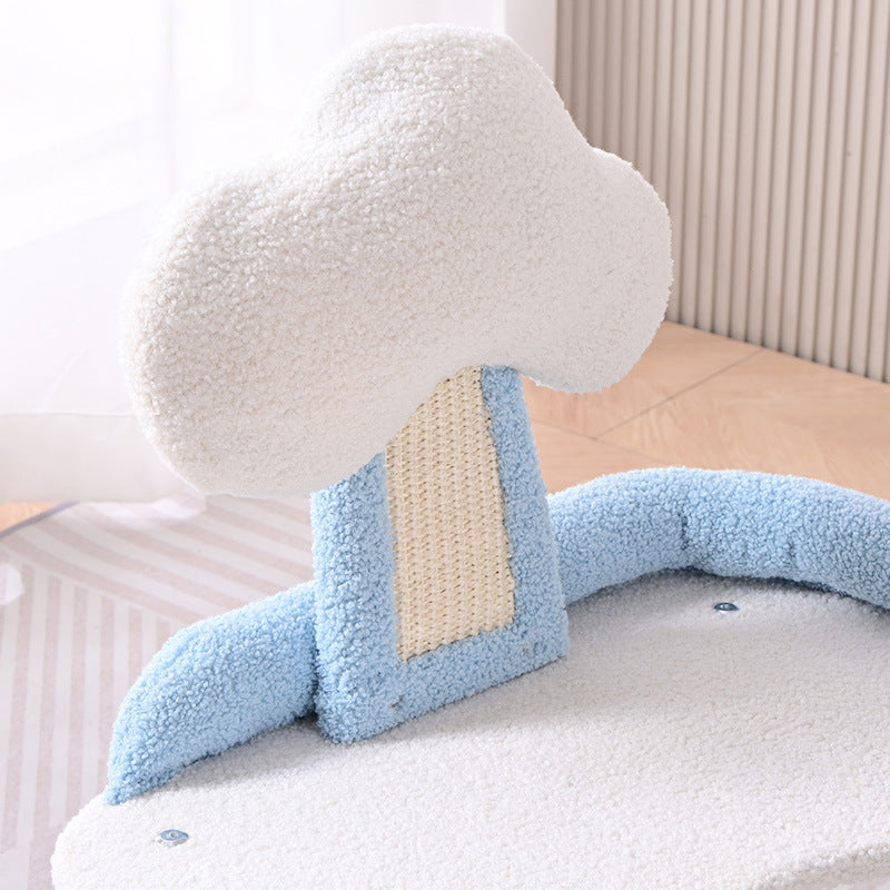 Wholesale cat climbing frame cat home toys multi-layer cat jumping platform cloud scratching board cat rest table