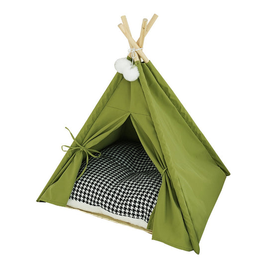 Wholesale cat litter kennel Japanese pet tent solid color cat dog small dog general pet supplies cat