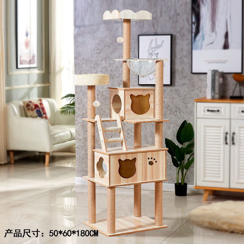 Wholesale Indoor Cat Scratch Board Cat Jump Platform Cat Tree Cat Climbing Frame Space Capsule Cat Nest Cat Supplies Cat Scratch Post