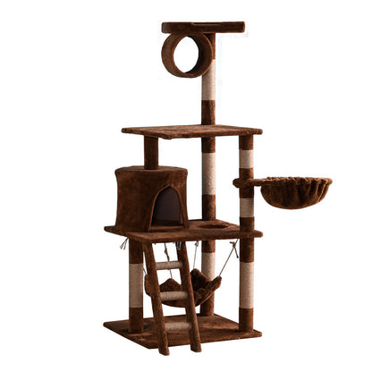 Wholesale Foreign Trade Export Cat Climbing Frame Cat Nest Cat Tree Integrated Cat Nest Cat Scratching Post Cat Jumping Platform Cat Climbing Toys