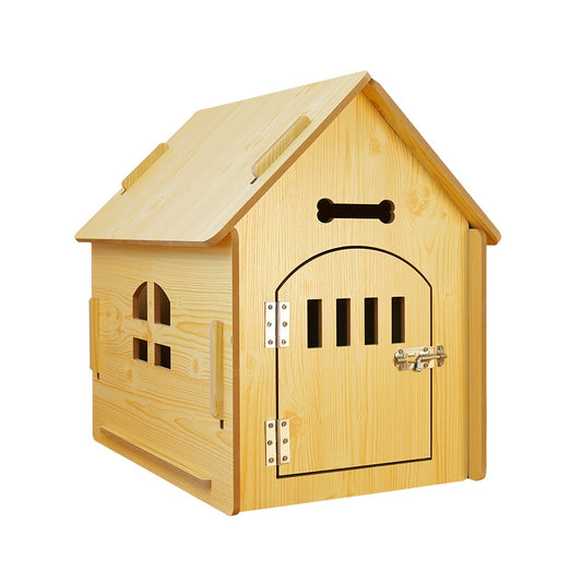 Wholesale pet dog house removable and easy to install Four Seasons cat nest wooden house dog cage indoor and outdoor universal