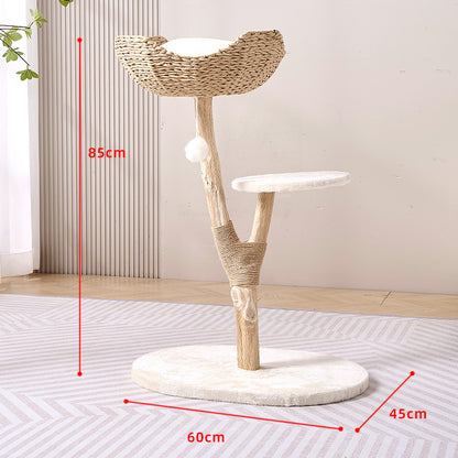 Wholesale Fruit Wood Branches Cat Climbing Frame Big Cat Special Cat Scratch Post Toys Pet Supplies Cat Nest Cat House