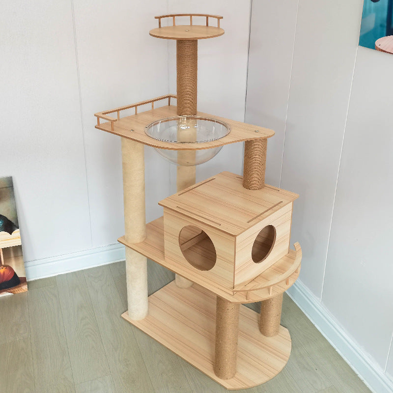 Wholesale Indoor Cat Scratch Board Cat Jump Platform Cat Tree Cat Climbing Frame Space Capsule Cat Nest Cat Supplies Cat Scratch Post