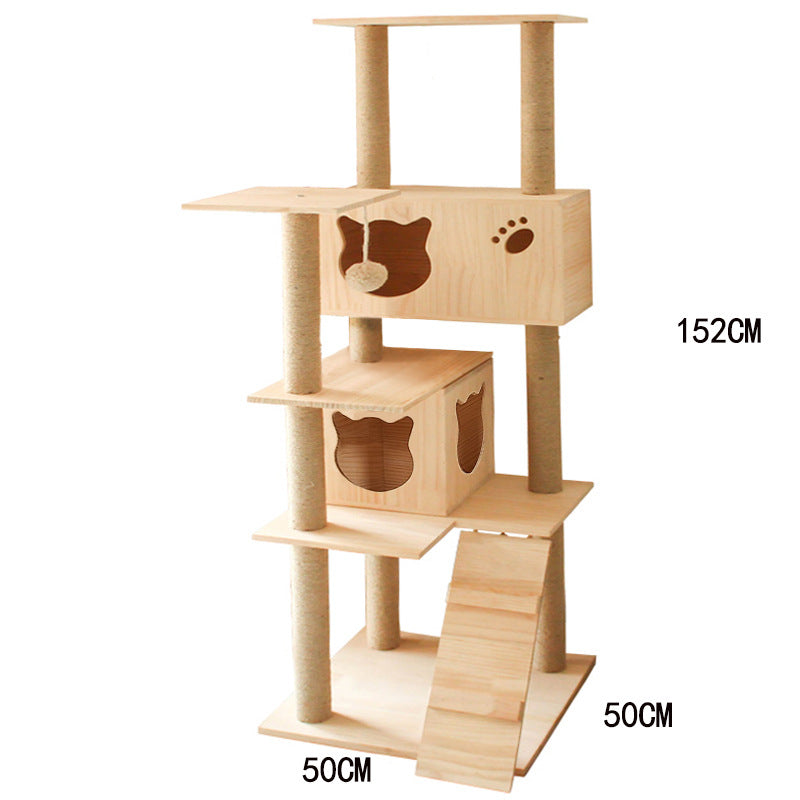 Wholesale cat climbing frame cat jumping platform cat scratching column cat claw grinding toy cute fashion cat toy cat nest