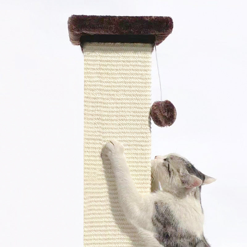 Wholesale Vertical Cat Scratch Post Sisal Grinding Claw Durable cat climbing frame Cat Scratch Board cat tree  Cat Toys