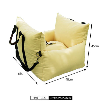 Wholesale Car Seat Four Seasons Pet Car Nest Foreign Trade Pet Going Out Travel Dog Pad Portable Pet Seat Cushion