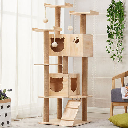 Wholesale cat climbing frame cat jumping platform cat scratching column cat claw grinding toy cute fashion cat toy cat nest