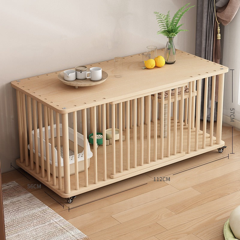 Cat villa,Double-layer solid wood cat cage oversized space indoor cat villa removable cat cabinet cat cage cat house cat room breeding cat nest