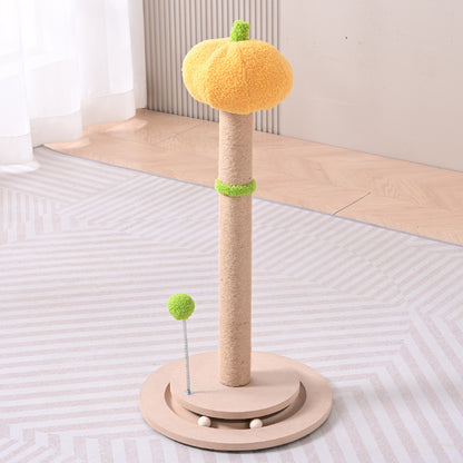 Wholesale sisal cat scratching column cat climbing frame claw grinder cat scratching board scratching hair scratching itching coconut tree cat toy wear-resistant