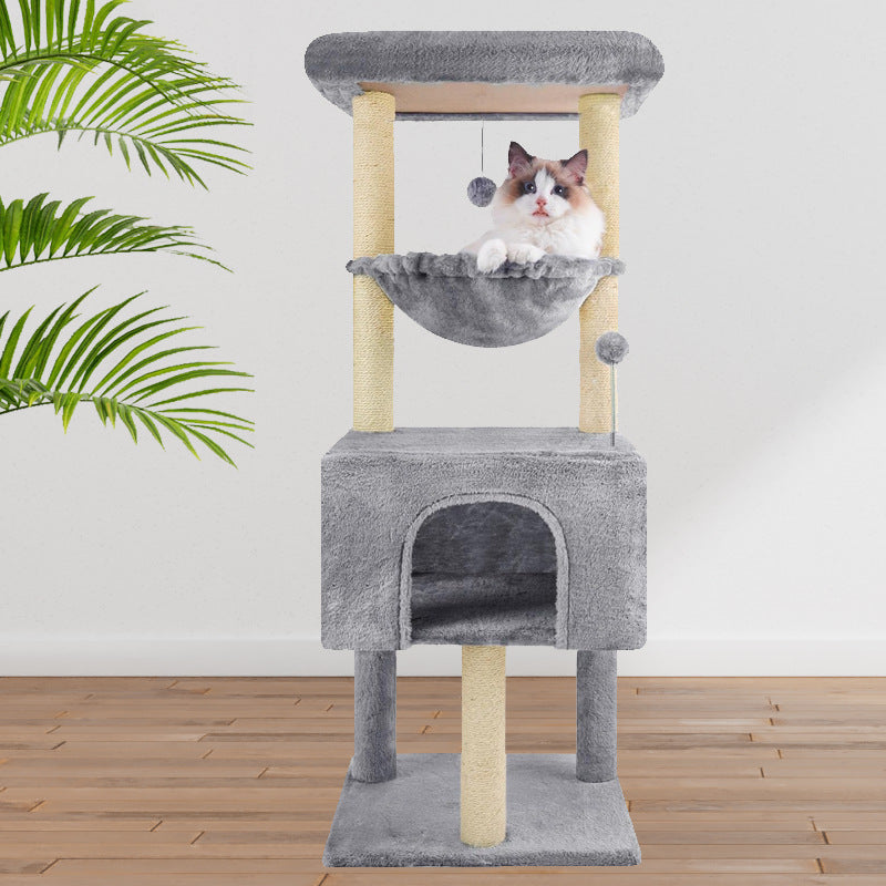 Wholesale cat frame cat house universal in all seasons large size cat climbing frame ragdoll cat special removable and washable pet nest cat scratch column