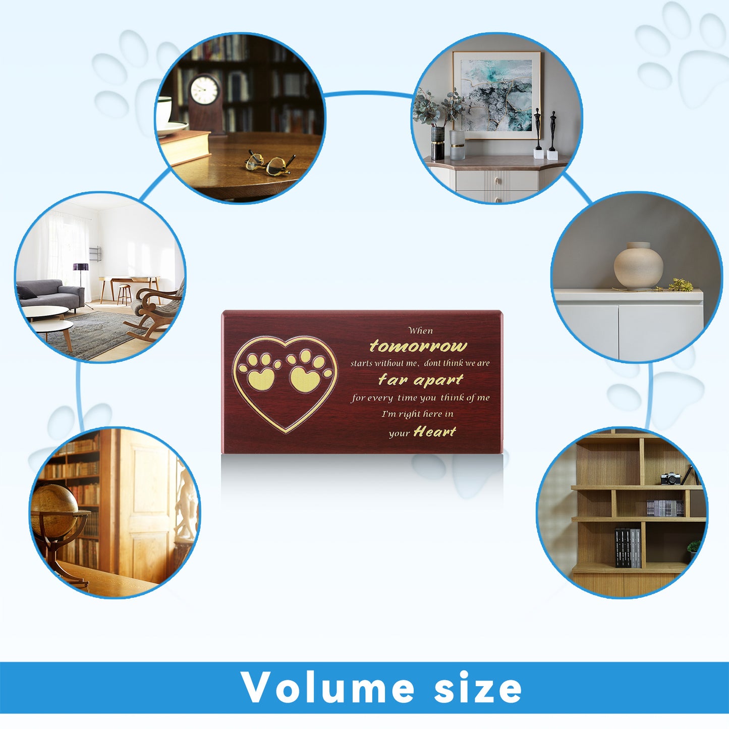 Wooden pet urn cat dog small animal commemorative coffin box pet funeral supplies urn wooden box