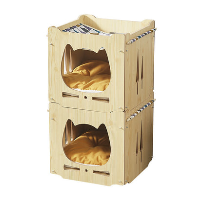 Wholesale Cat Nest Four Seasons Stackable Cat Bed House Furniture House Pet Supplies Cat Hammock