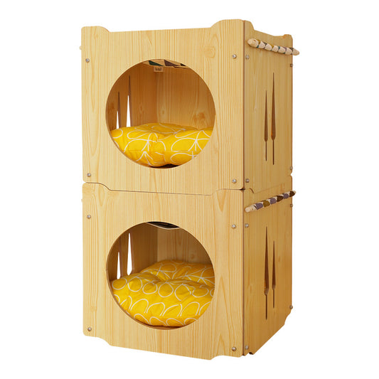 Wholesale cat litter, cat hammock cat tree cat box closed Yueshang cat litter cat pad