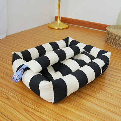 Wholesale Pet Kennel Cat Nest Dog Mat Golden Retriever Teddy Warm Four Seasons Nest Mat Pet Supplies