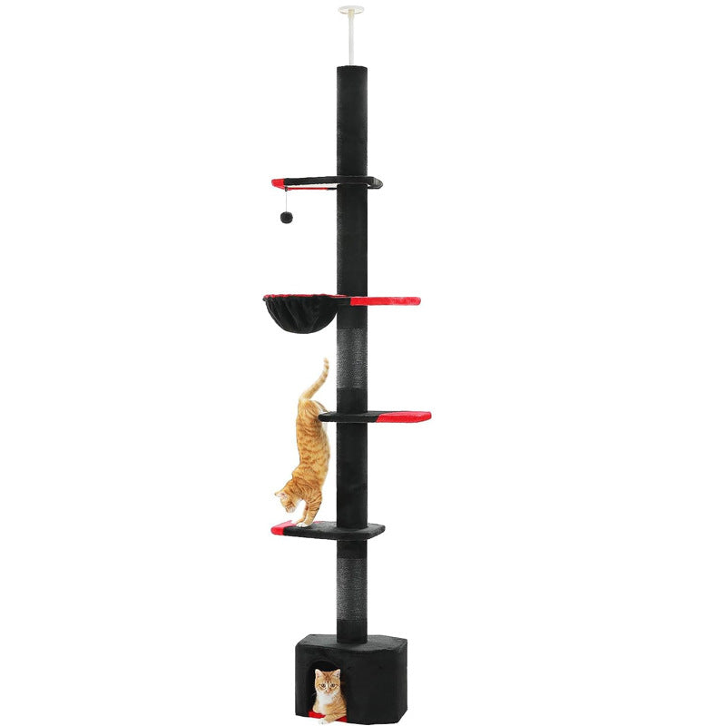 Wholesale cat tree spacious cat apartment bat shape durable sisal scratch column amazon explosion cat climbing frame cat nest