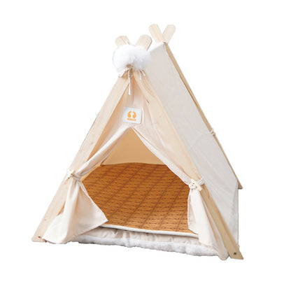 Wholesale Pet Tent Kennel Four Seasons Universal Cat Delivery Room Closed Pine Winter Warm Cat Tent Cat Nest