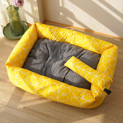 Wholesale Pet Kennel Cat Nest Dog Mat Golden Retriever Teddy Warm Four Seasons Nest Mat Pet Supplies