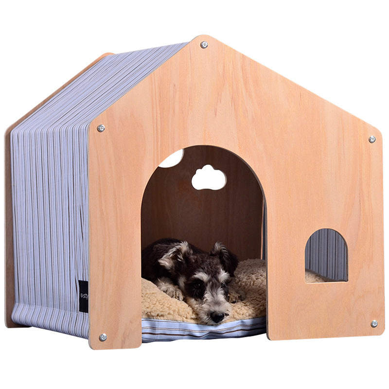 Wholesale Kennel Pets Small Dog Teddy Indoor Dog House All Seasons Winter Warm Dog House