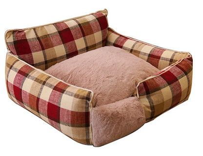 Wholesale Pet Kennel Cat Nest Dog Mat Golden Retriever Teddy Warm Four Seasons Nest Mat Pet Supplies