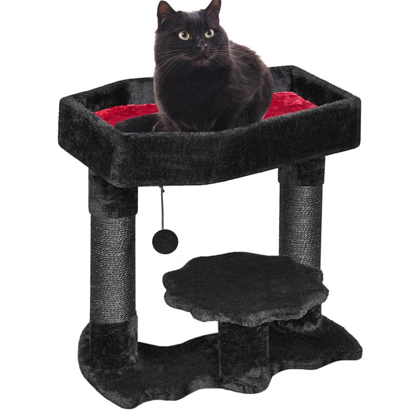 Wholesale cat tree spacious cat apartment bat shape durable sisal scratch column amazon explosion cat climbing frame cat nest