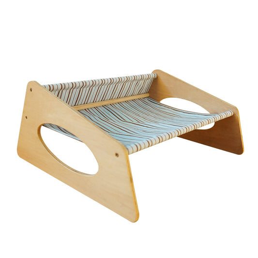 Wholesale nap new favorite solid wood cat hammock medium pet nest pet bed four seasons pet supplies