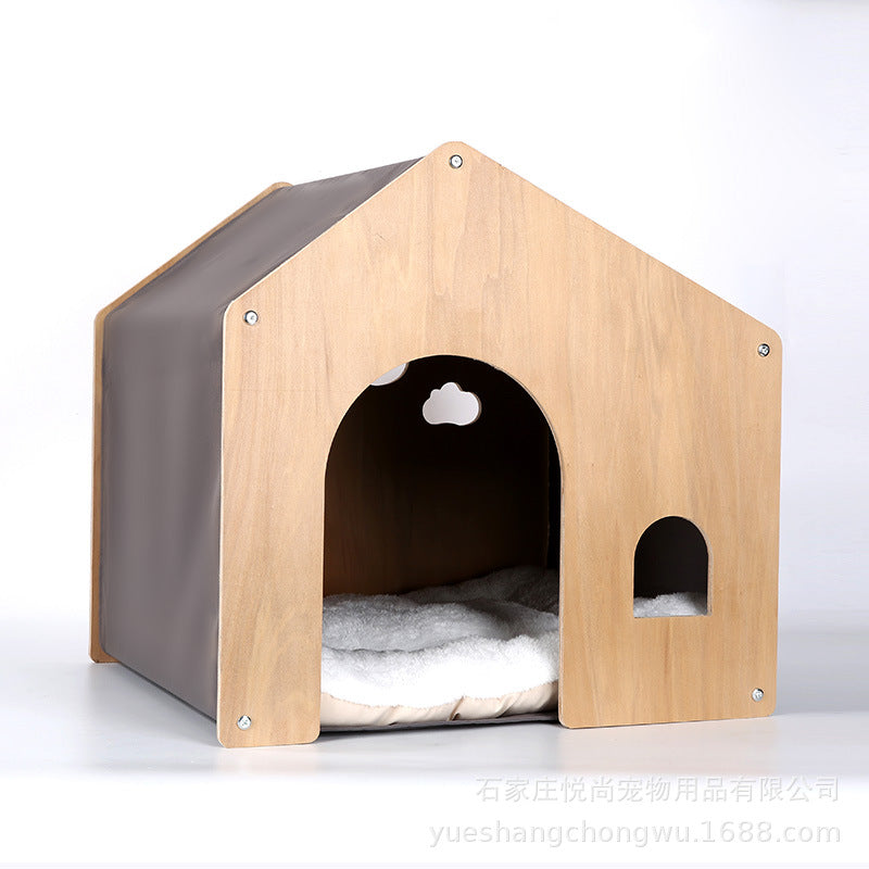 Wholesale Kennel Pets Small Dog Teddy Indoor Dog House All Seasons Winter Warm Dog House