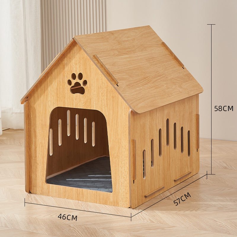 Small Medium Large Dog Kennel Pet Supplies Four Seasons Universal Cat House Small Medium Large Indoor Outdoor Pet Cat Nest