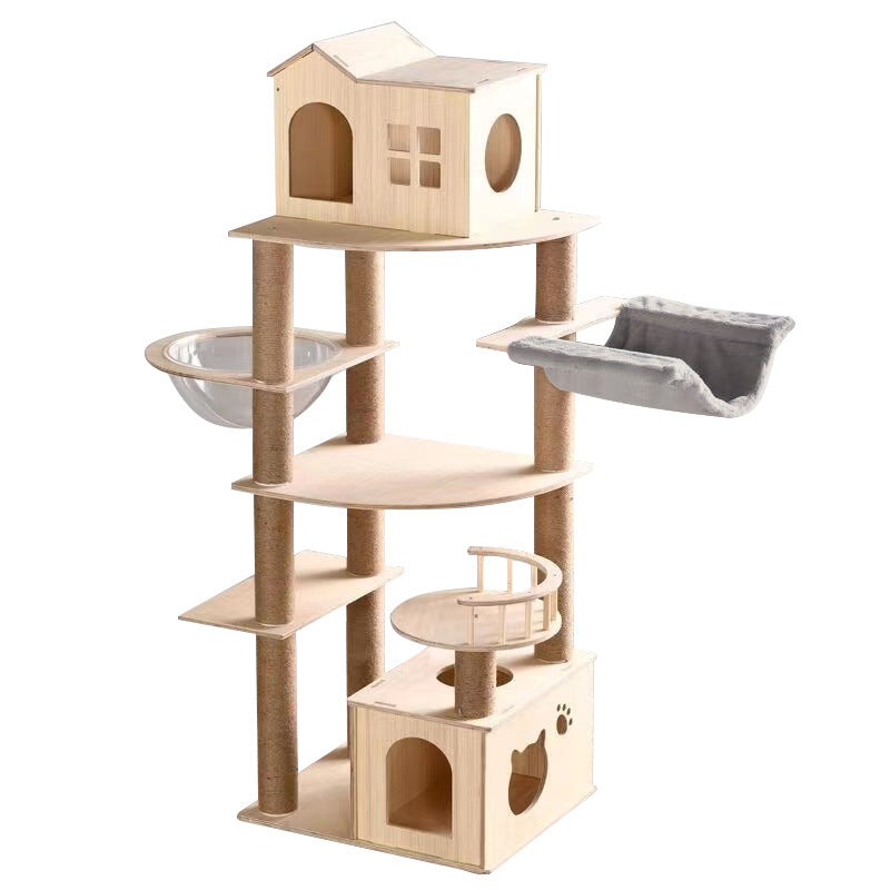 Wholesale cat climbing frame cat jumping platform cat scratching column cat claw grinding toy cute fashion cat toy cat nest
