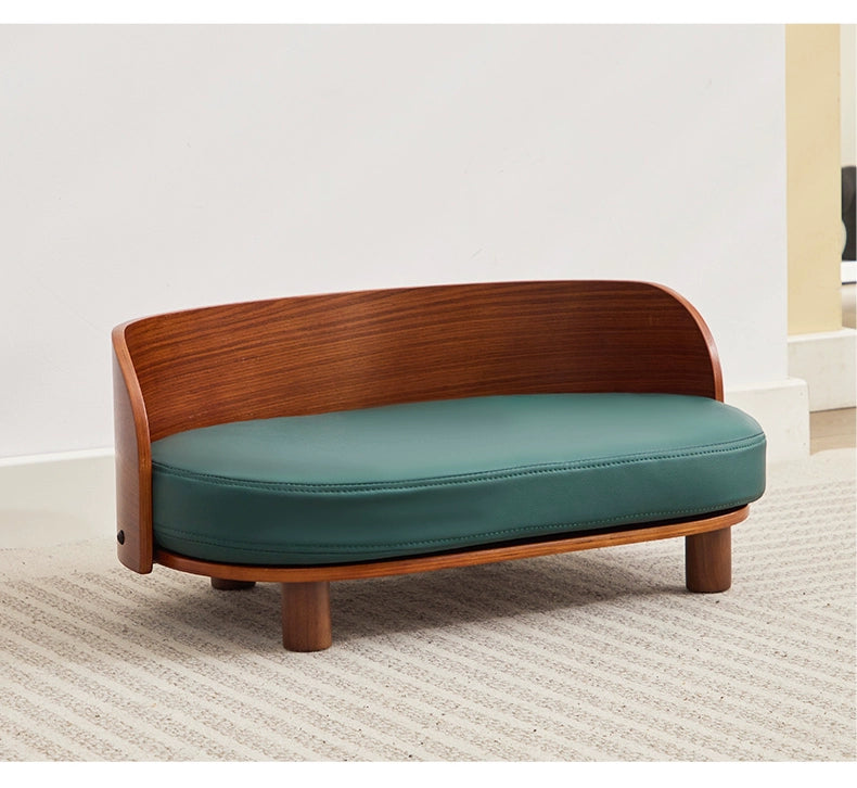 Solid wood pet nest pet sofa cat nest dog bed removable and washable summer four seasons universal medium and small