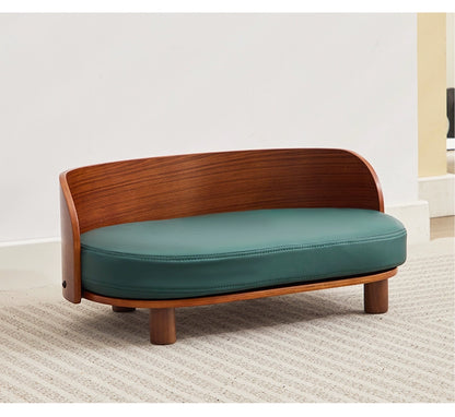 Solid wood pet nest pet sofa cat nest dog bed removable and washable summer four seasons universal medium and small