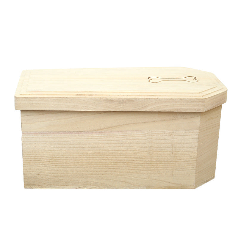 Dog coffin paulownia pet coffin mini wooden handmade coffin cat dog urn cat dog burial supplies