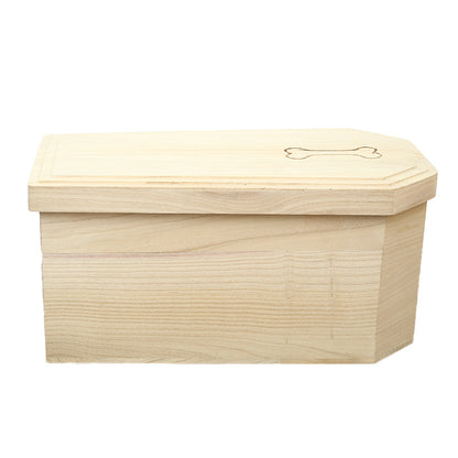Dog coffin paulownia pet coffin mini wooden handmade coffin cat dog urn cat dog burial supplies