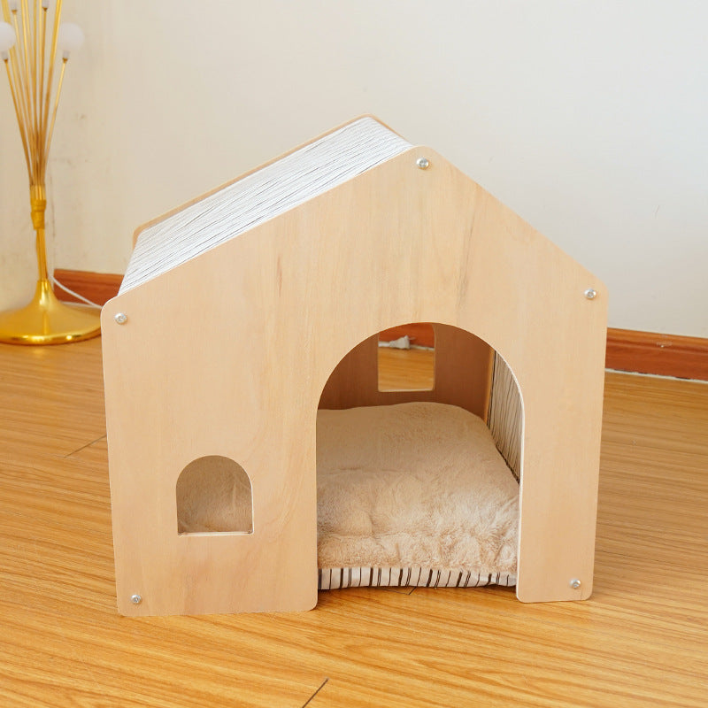 Wholesale Kennel Pets Small Dog Teddy Indoor Dog House All Seasons Winter Warm Dog House