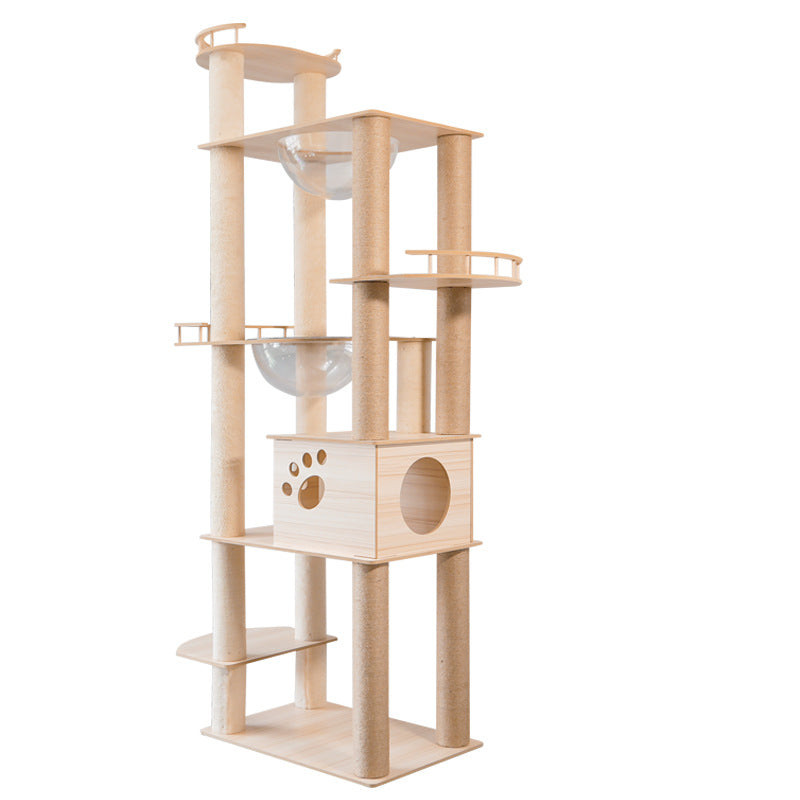 Wholesale Indoor Cat Scratch Board Cat Jump Platform Cat Tree Cat Climbing Frame Space Capsule Cat Nest Cat Supplies Cat Scratch Post