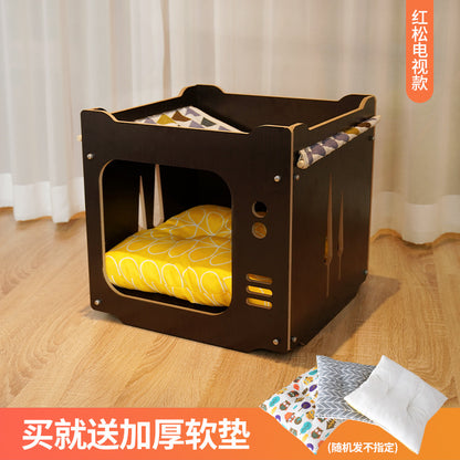 Wholesale Cat Nest Four Seasons Stackable Cat Bed House Furniture House Pet Supplies Cat Hammock
