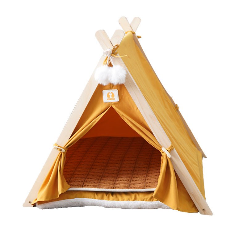 Wholesale Pet Tent Kennel Four Seasons Universal Cat Delivery Room Closed Pine Winter Warm Cat Tent Cat Nest