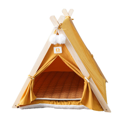 Wholesale Pet Tent Kennel Four Seasons Universal Cat Delivery Room Closed Pine Winter Warm Cat Tent Cat Nest