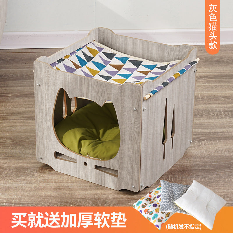 Wholesale Cat Nest Four Seasons Stackable Cat Bed House Furniture House Pet Supplies Cat Hammock