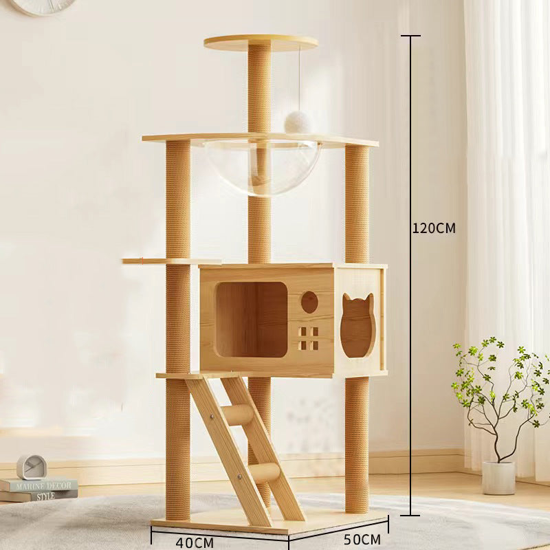 Wholesale Indoor Cat Scratch Board Cat Jump Platform Cat Tree Cat Climbing Frame Space Capsule Cat Nest Cat Supplies Cat Scratch Post