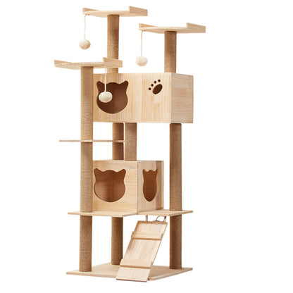 Wholesale cat climbing frame cat jumping platform cat scratching column cat claw grinding toy cute fashion cat toy cat nest