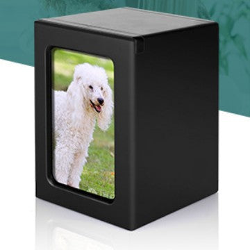 Wooden Photo Frame Pet Memorial Urn Wooden Funeral Cat Dog Memorial Urn