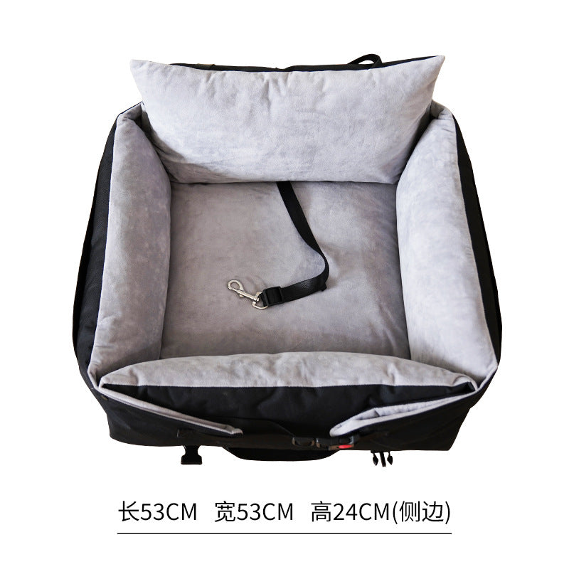 Wholesale new pet car safety seat kennel pad home travel car front and rear portable