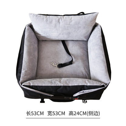 Wholesale new pet car safety seat kennel pad home travel car front and rear portable